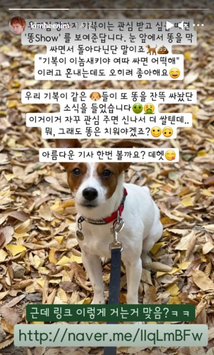 사진=김희철 인스타그램