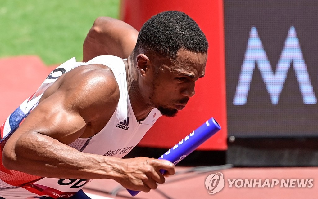 400ｍ계주 우자, 도핑 '양성' 반응…영국 은메달 '박탈' 가능성