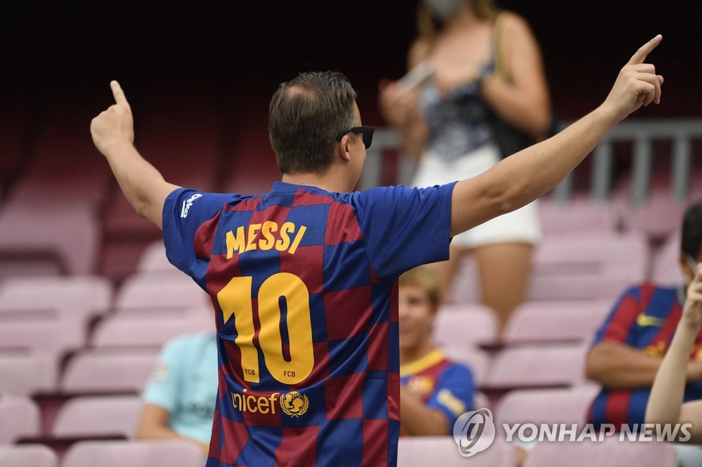 메시 없는 바르셀로나, 라리가 개막전서 소시에다드 4-2로 제압