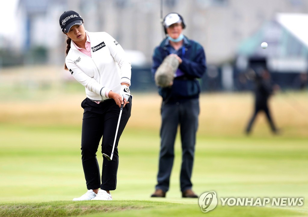 김세영, 시즌 마지막 메이저대회 1R 공동 선두…박인비 11위