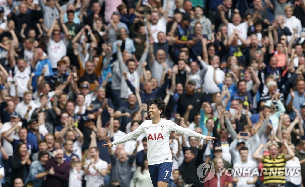 손흥민, 왓퍼드전 선제골로 시즌 2호골…EPL 200경기 축포