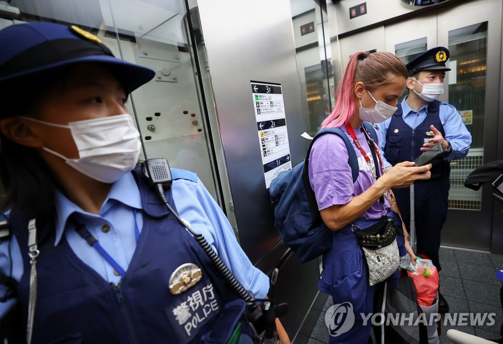 [올림픽] 망명 벨라루스 선수의 남편 "아내, 정신적 문제없다"