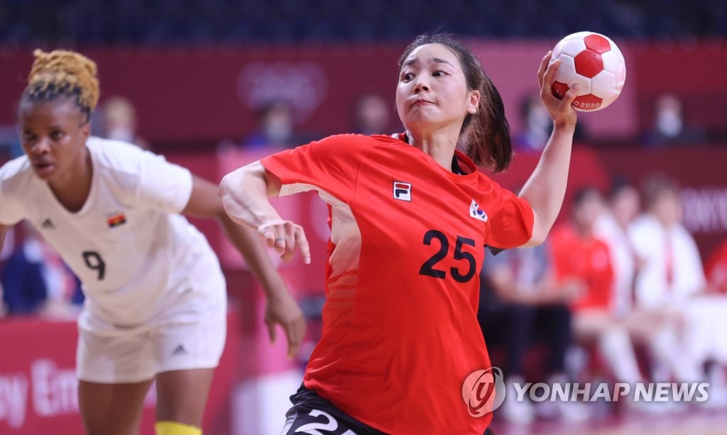 -올림픽- 여자 핸드볼, 앙골라와 극적인 무승부…8강행 불씨 살렸다