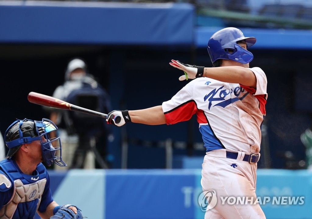 [올림픽] 7회까지 18안타…타격감 살아난 김경문호 기분 좋은 4강행