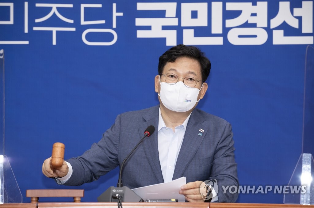 취임 100일 송영길, 중도 재확장 성과…경선후유증 과제로