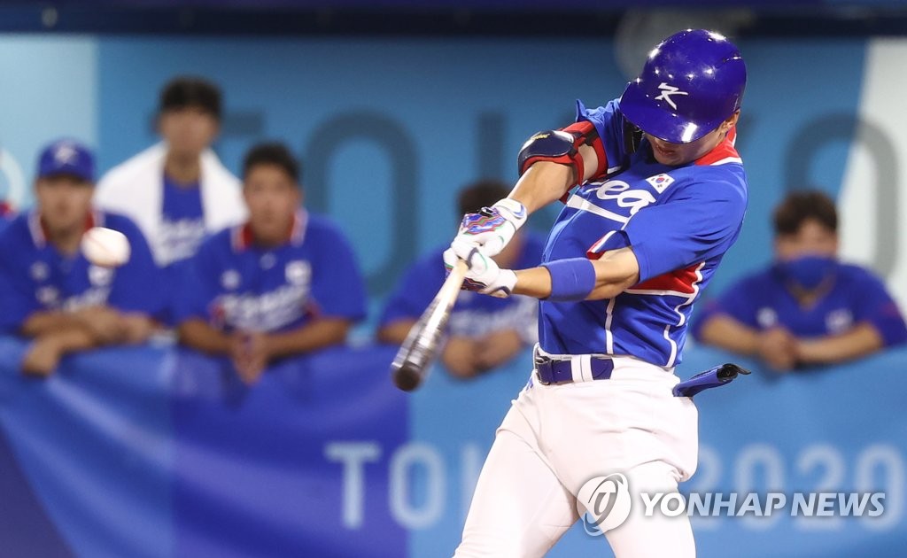 [올림픽] '해결사' 없던 볼트 카지노 야구, 13년 만의 영광 재현 물거품