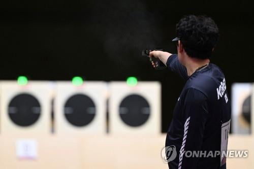 사격 한대윤, 25m 속사권총 첫 결선행…잠시 뒤 메달 도전