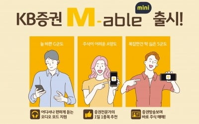 KB증권, '마블 미니' 출시 약 3주만에 10만 다운로드 돌파