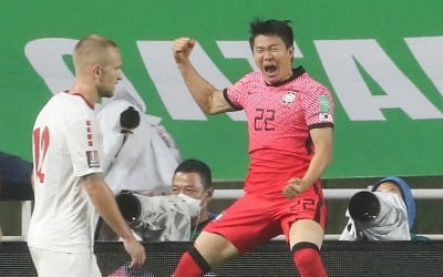 권창훈 왼발, 한국에 월드컵 예선 첫 승 안겼다