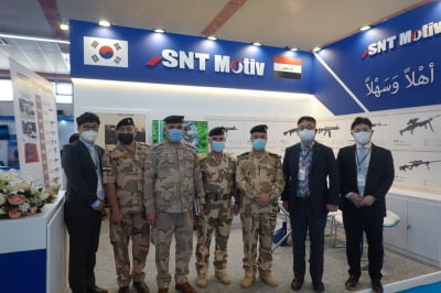 SNT모티브, 이라크 국제 대테러 특수작전 및 사이버 보안 전시회 참가