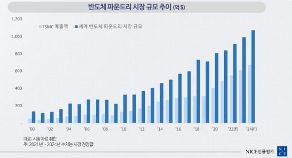 나이스신용평가 "삼성전자, 당분간 TSMC 독주 못 막는다" [마켓인사이트]