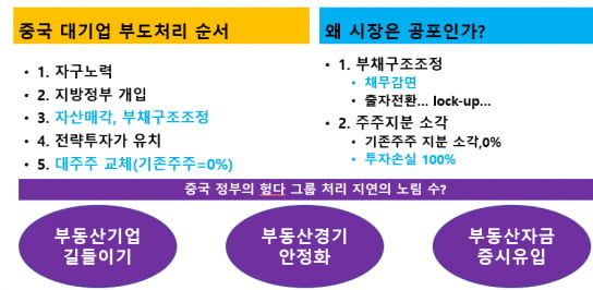 외국인투자가의 공포와 중국정부의 노림수 (자료 = 중국경제금융연구소)
 