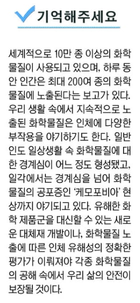 [과학과 놀자] 일부 화학물질, 호흡곤란 등 부작용 불러…안전성 확보 힘써야