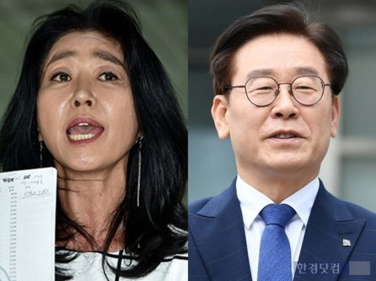 김부선 이재명, 점 안 뺐다에 1조…대통령 될 점이라며 좋아해 | 한국경제