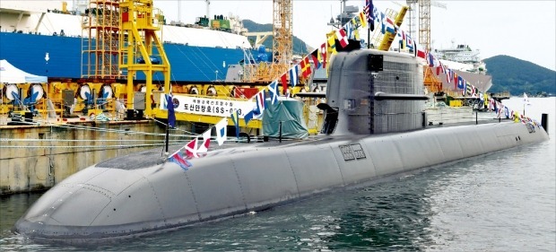 사진은 SLBM 장착 첫 독자개발 3천t급 잠수함 '도산안창호함'  사진=연합뉴스
