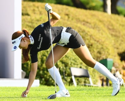 [포토] 유현주, '여기가 좋겠어~'