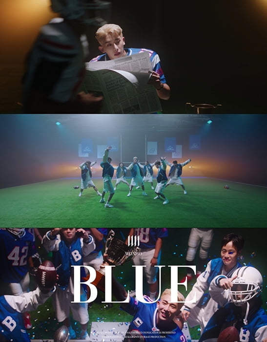 원호, 새 앨범 타이틀곡 `BLUE` 두 번째 MV 티저 공개…자유분방 분위기