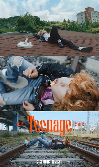 구피, 새 싱글 `Teenage` 티저 영상 속 유니크한 매력
