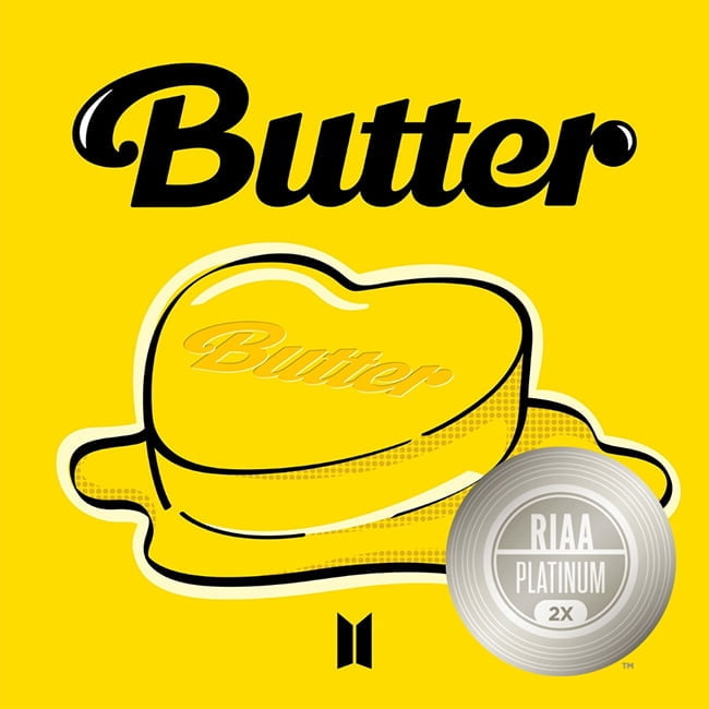 방탄소년단 ‘Butter’, 美 레코드산업협회 ‘더블 플래티넘’ 인증 획득…`Dynamite` 이어 두 번째