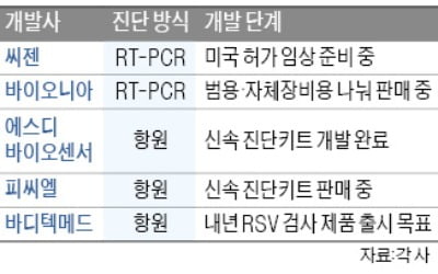 델타 변이에 독감 유행…'동시진단키트' 잡아라