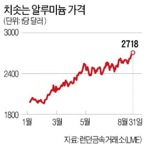 치솟는 알루미늄株…"슈퍼사이클 입구에 있다"