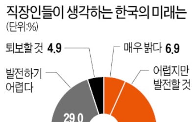  "어려움 많겠지만 한국 미래 낙관" 66%