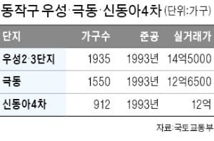 이수역 우성·극동·신동아…5054가구로 리모델링 '착착'