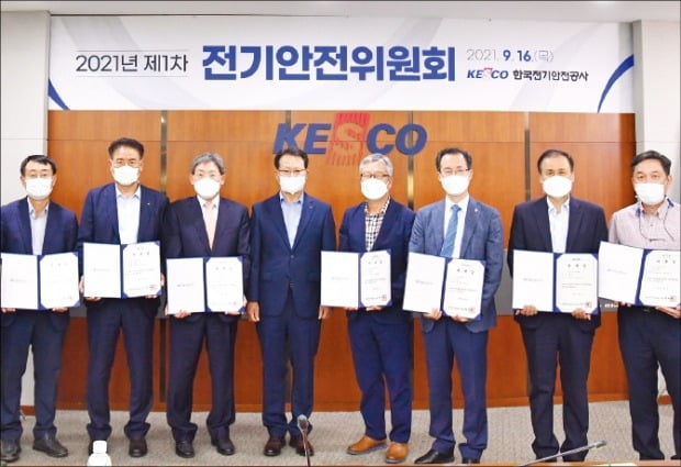 한국전기안전공사는 지난 16일 전기안전위원회 1차 회의를 열고 전기안전 점검기준 개정과 관련한 논의를 했다. /전기안전공사 제공 