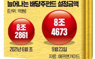 변동성場 '피난처'…배당주펀드에 돈 몰린다