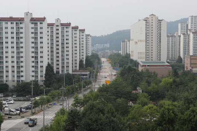 경기 동두천 아파트 단지 전경. 출처: 한국경제신문