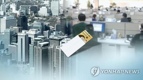 코로나19 사태에 기업들 작년 상여금·성과급 10.6% 줄였다