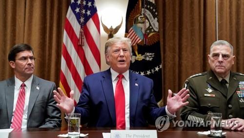 미 국방장관도 대선전 중국에 "공격의도 없다" 진정 노력