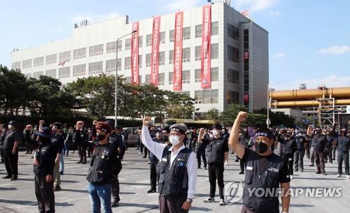 "통제센터 점거로 큰 피해…즉시 중단해야" 현대제철 호소문