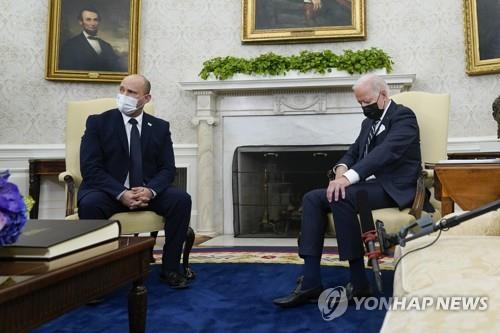 네타냐후 '바이든, 이스라엘총리 만날 때 졸았다' 조롱 논란