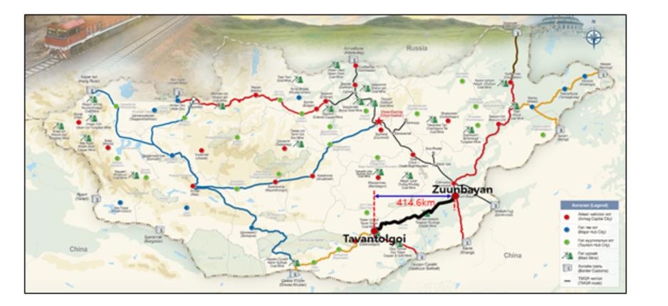 425억 규모 몽골 철도 신호·통신시스템 사업 수주