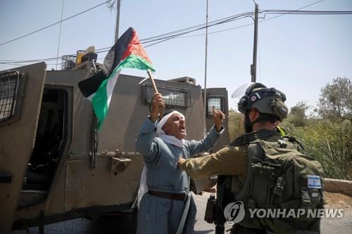 팔레스타인 수반, "점령세력 이스라엘 1년내 철수하라"
