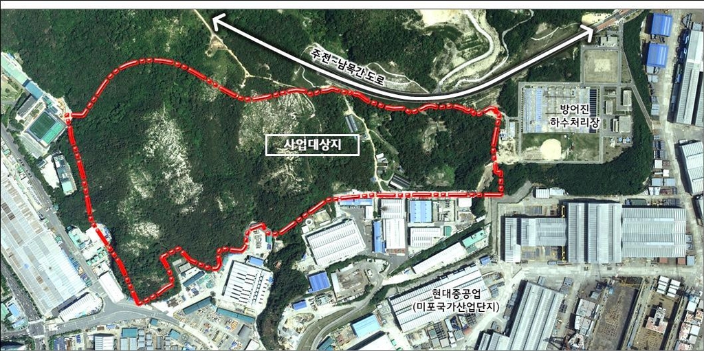 울산 미포지구 산업단지 조성 본격화…2024년 준공