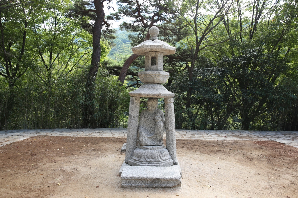 구례 화엄사 사사자 삼층석탑, 해체·수리 마치고 제모습으로
