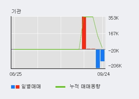 '흥아해운' 52주 신고가 경신, 전일 기관 대량 순매수