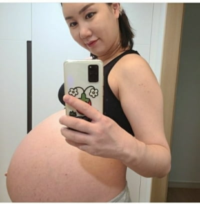 '100kg 된' 황신영, 출산 임박 "오늘은 컨디션이 좋아" [TEN★]