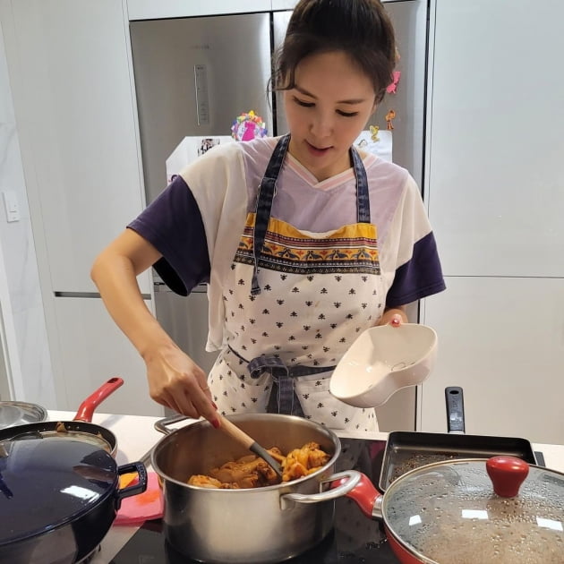 '한의사♥' 장영란, 개원 준비 중인 남편 위한 생일상…한식당 차려도 될 솜씨 [TEN★]