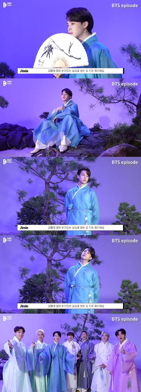 방탄소년단 지민, 로맨틱 사극 주인공 비주얼 '한 폭의 아름다운 동양화'