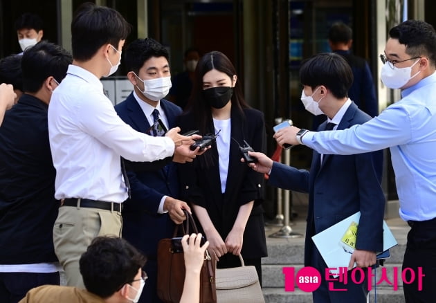 [TEN 포토] '음주운전' 리지 '물의를 일으켜 죄송합니다'