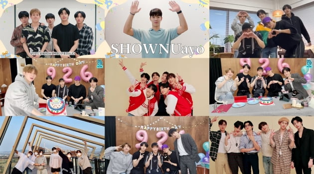 몬스타엑스, '♥몬베베' 위해 온택트 생일 파티 개최 "여섯 번째 생일 축하해"