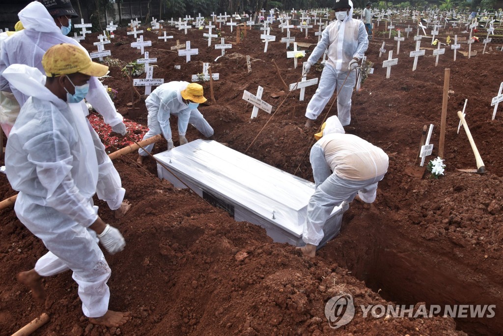 "코로나19 사망자는 공식통계 3배인 1천520만명"