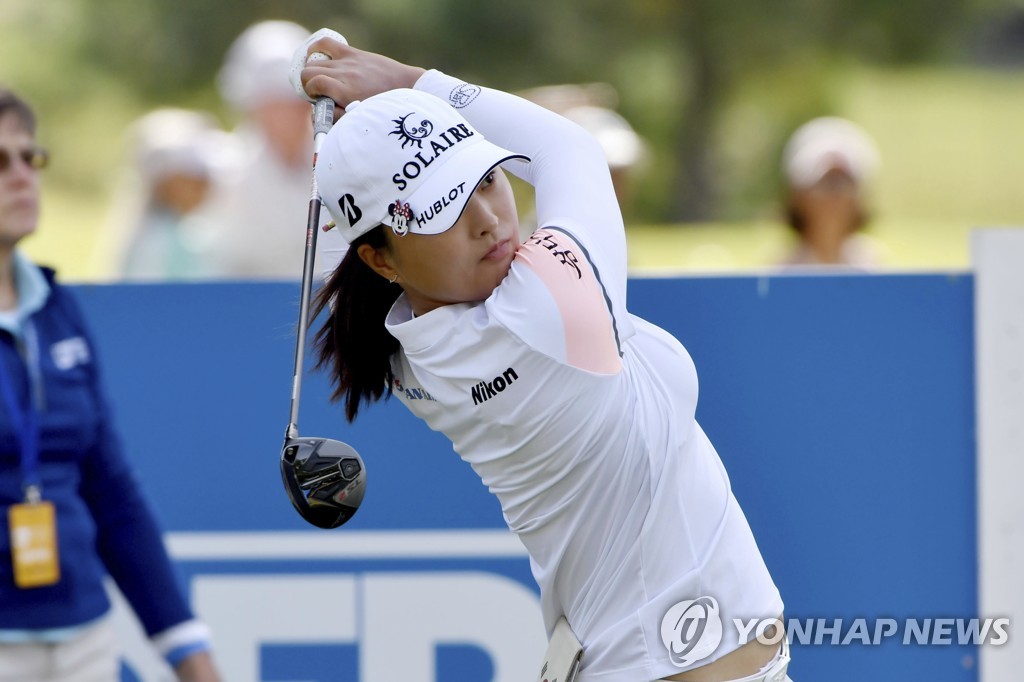 지은희·김아림, LPGA 아칸소 챔피언십 1R 선두…고진영 29위(종합)