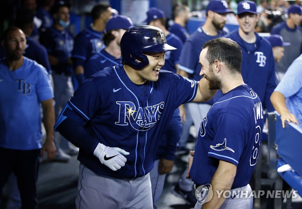 MLB 최지만, 시즌 10호 결승 홈런으로 토론토 울렸다(종합)