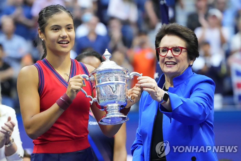 US오픈 우승 라두카누, 스포츠 마케팅에서도 '대박 예감'