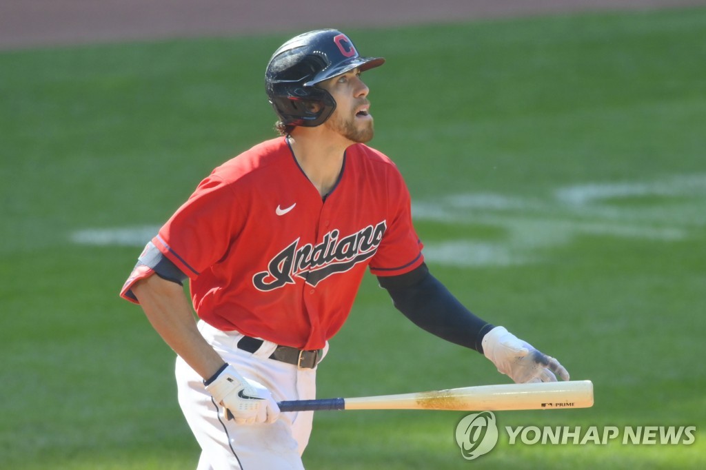 클리블랜드 브래들리 짐머, 친형 상대로 홈런…MLB 역대 4번째(종합)