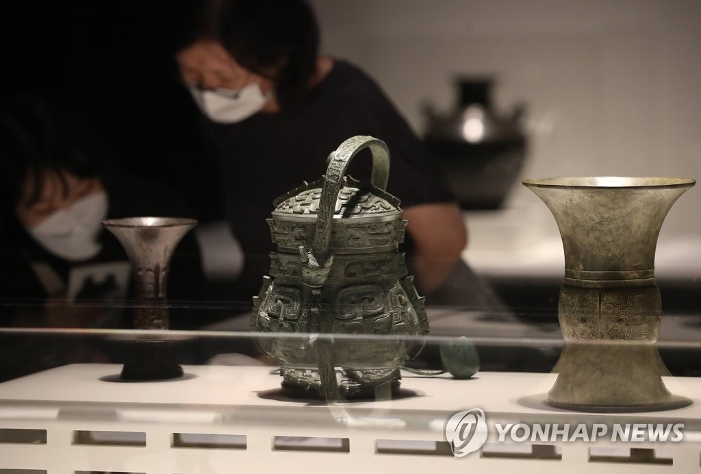 황하문명이 낳은 보물…중국 고대 청동기 67점을 만나다(종합2보)